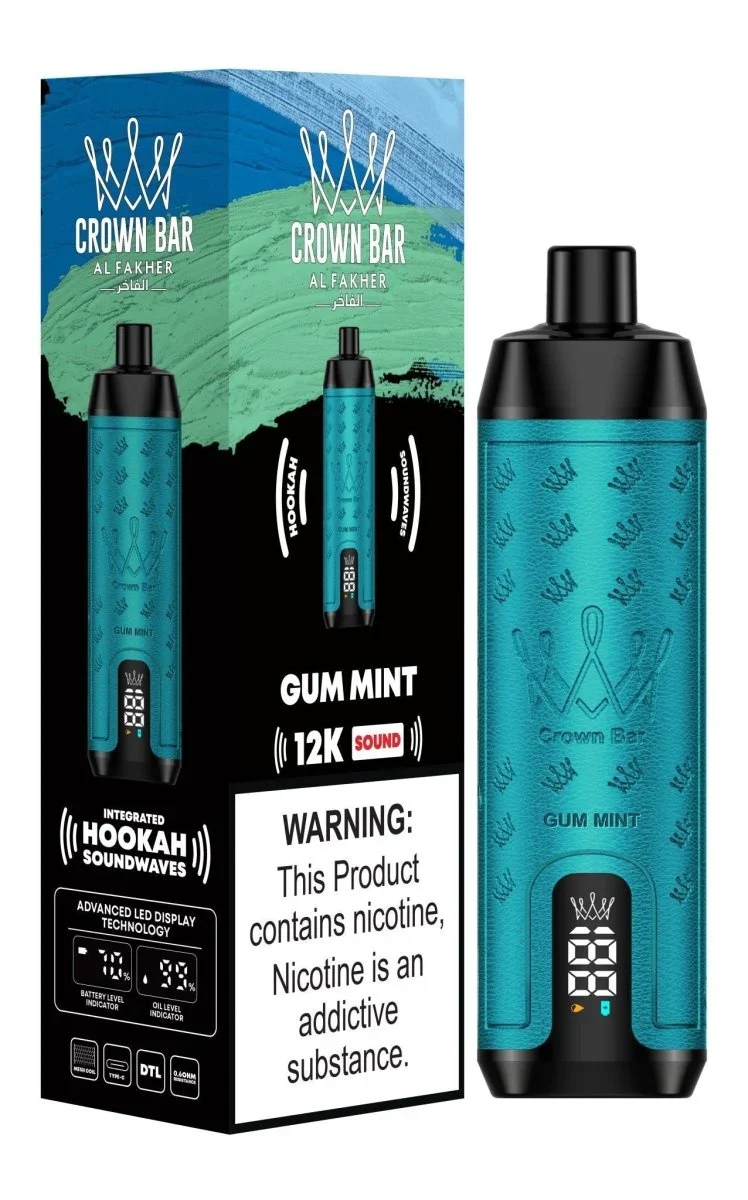 AL Fakher Crown Bar 12000 Puffs Shisha Hookah Einweg Vape - 💥 Ab einem Einkauf von 100€ 2 Mystery Gratis💥