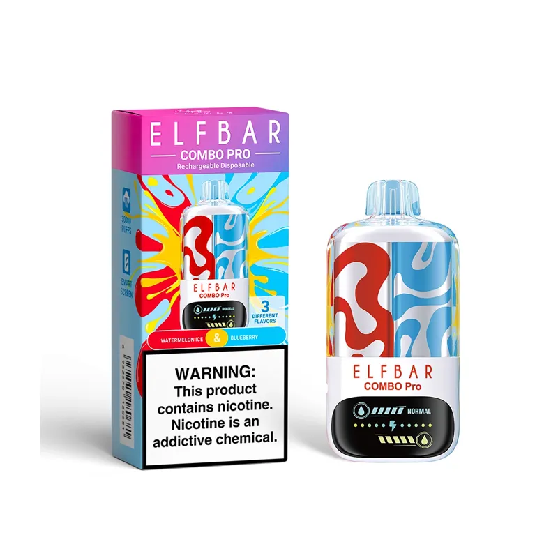ELF Bar Combo Pro 30000 Einweg Kit- 💥 Nehme 5 Zahle NUR 4! + Ab einem Einkauf von 100€ 2 Mystery Gratis💥