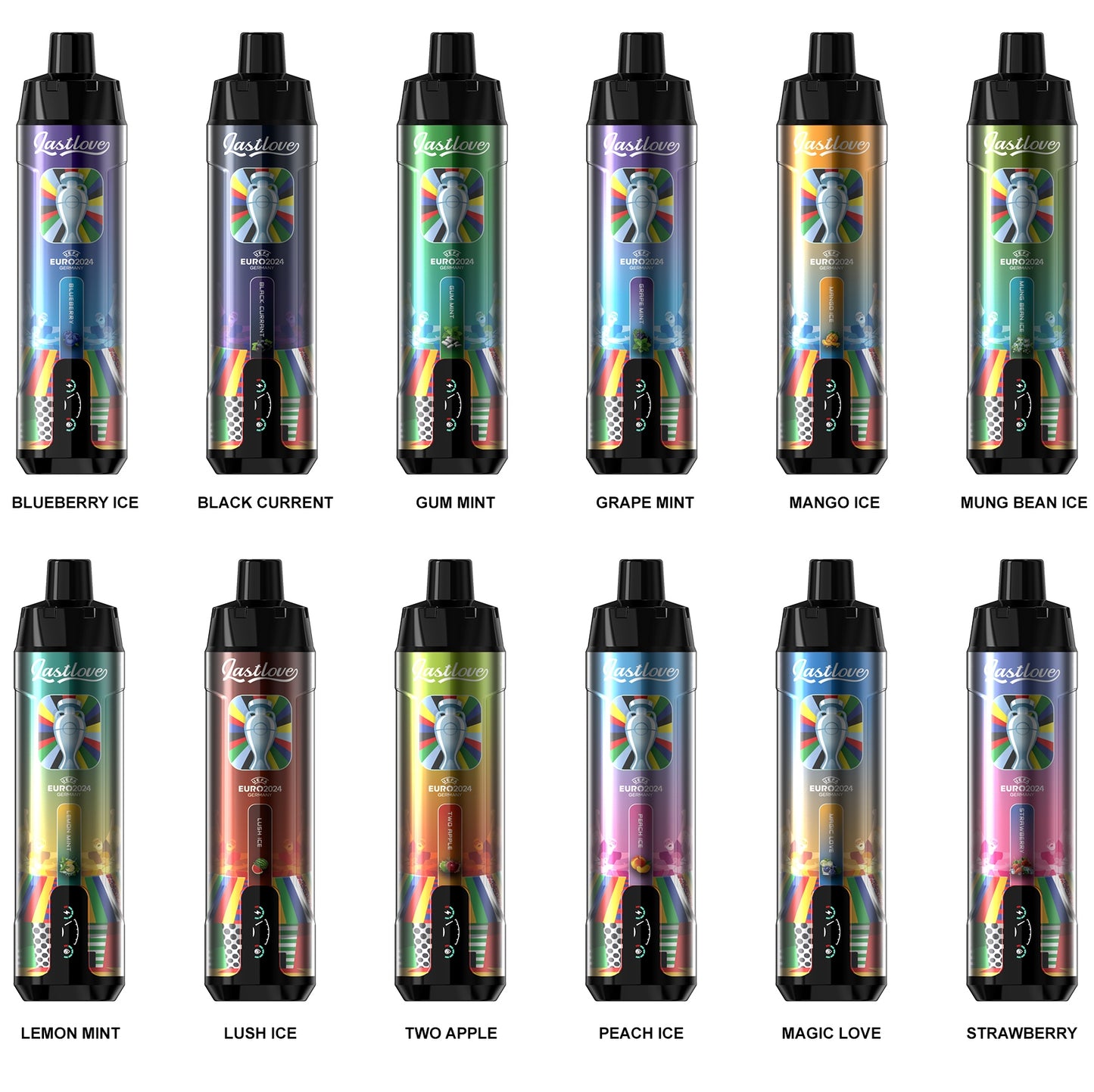 [Clearance Sale] Last Love 20000 Puffs Wiederaufladbares Einweg Kit (EURO2024) - 💥 Nehme 5 Zahle NUR 4! + Ab einem Einkauf von 100€ 2 Mystery Gratis💥