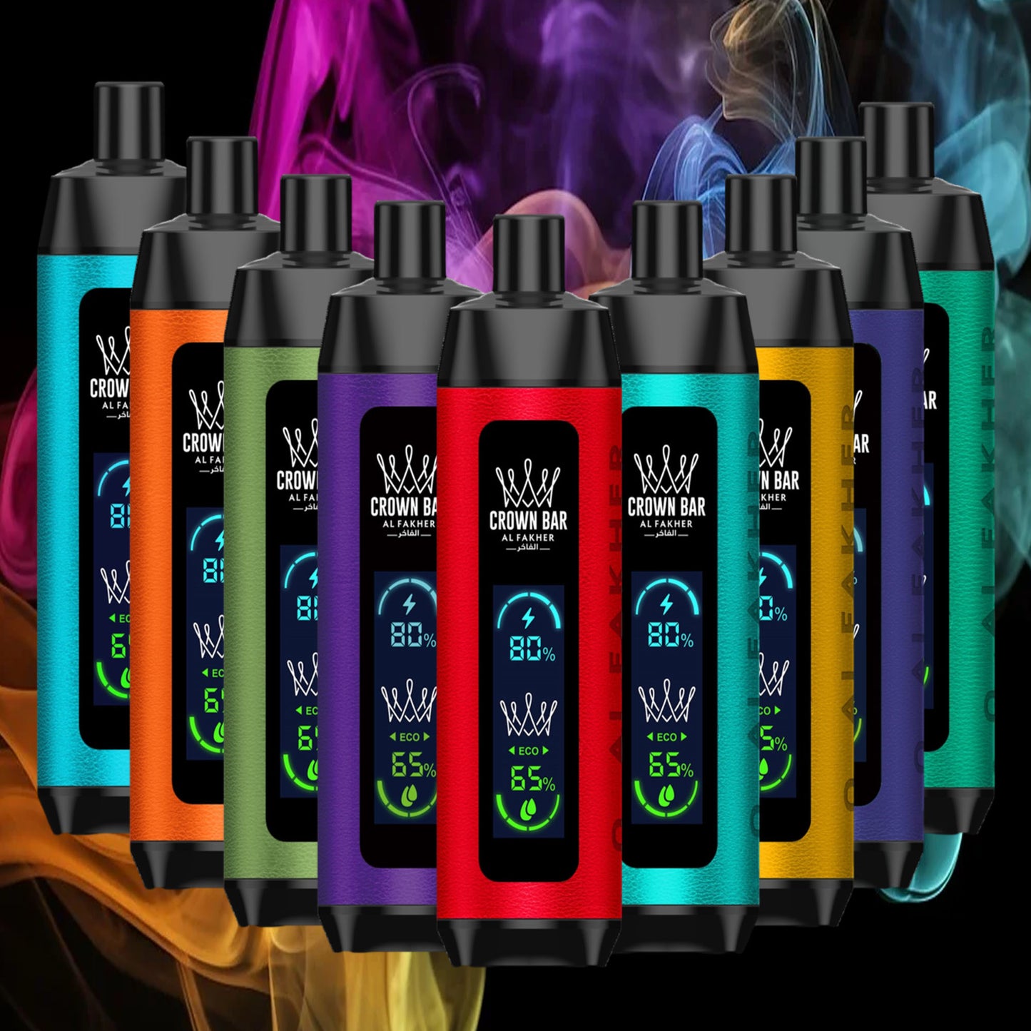 AL Fakher Crown Bar 8000 Pro Dual Mode Wiederaufladbares Einweg Kit (Big Cloud) - 💥 Nehme 5 Zahle NUR 4! + Ab einem Einkauf von 100€ 2 Mystery Gratis💥