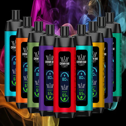 AL Fakher Crown Bar 8000 Pro Dual Mode Wiederaufladbares Einweg Kit (Big Cloud) - 💥 Nehme 5 Zahle NUR 4! + Ab einem Einkauf von 100€ 2 Mystery Gratis💥