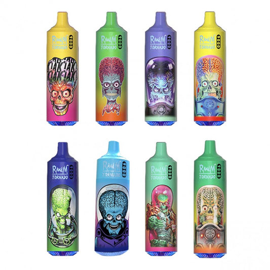 Fumot RandM Tornado 9000 Puffs Wiederaufladbares Einweg Disposable Kit 18ml (20mg)- 💥 Nehme 5 Zahle NUR 4! + Ab einem Einkauf von 100€ 2 Mystery Gratis💥