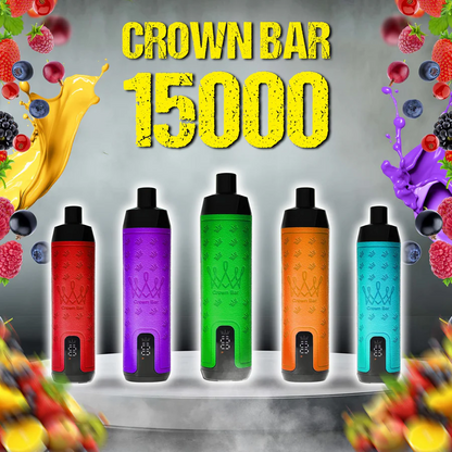 AL Fakher Crown Bar 15000 Einweg Kit (10 Stück/Packung)