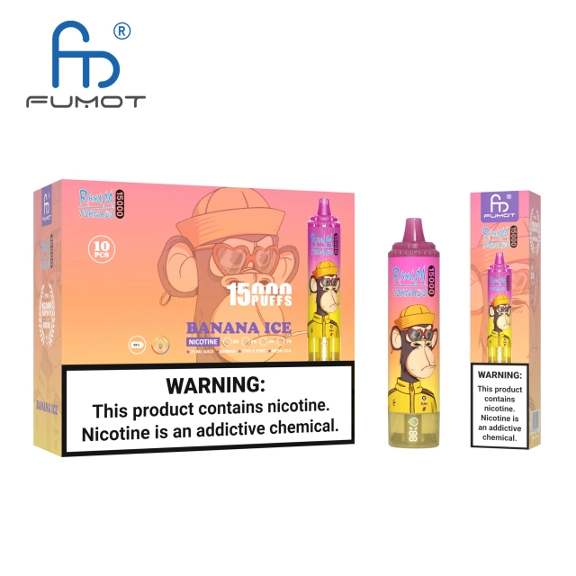 [Clearance Sale] Fumot Randm Tornado 15000 Puffs Wiederaufladbares Einweg Kit - 💥 Nehme 5 Zahle NUR 4! + Ab einem Einkauf von 100€ 2 Mystery Gratis💥