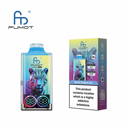 Fumot Leopard 40K Digital Display RGB Lights Einweg Kit (40000 Puffs) - 💥 Nehme 5 Zahle NUR 4! + Ab einem Einkauf von 100€ 2 Mystery Gratis💥