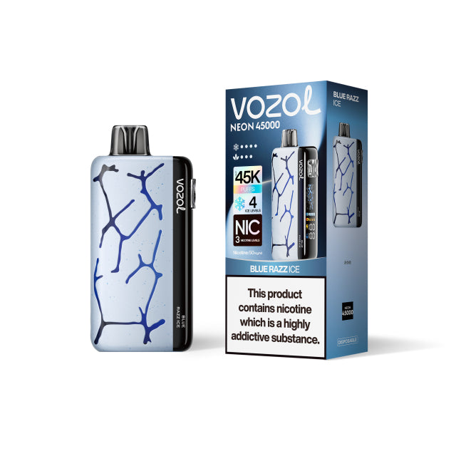 Vozol Neon 45000 Puffs Vorgefülltes Einweg Kit 24ml (45K Puffs) - 💥 Nehme 5 Zahle NUR 4! + Ab einem Einkauf von 100€ 2 Mystery Gratis💥