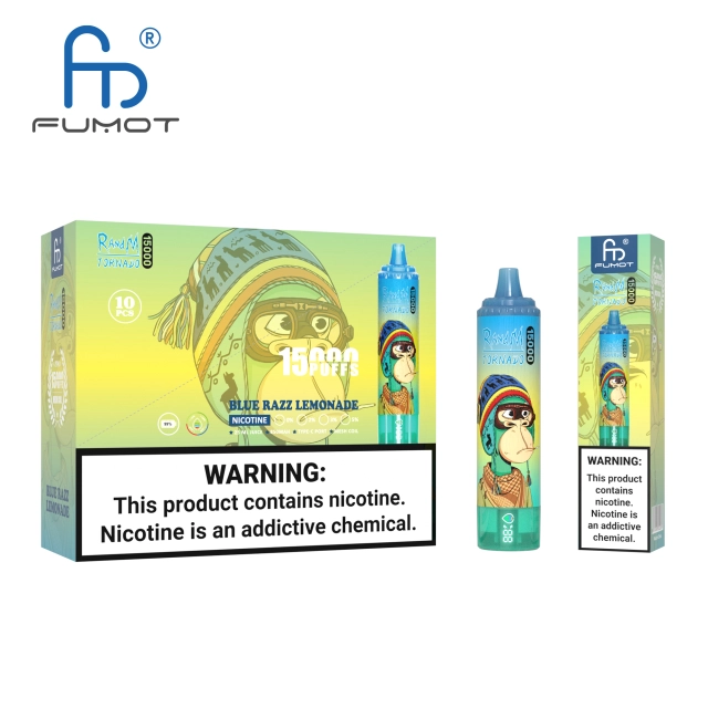[Clearance Sale] Fumot Randm Tornado 15000 Puffs Wiederaufladbares Einweg Kit - 💥 Nehme 5 Zahle NUR 4! + Ab einem Einkauf von 100€ 2 Mystery Gratis💥