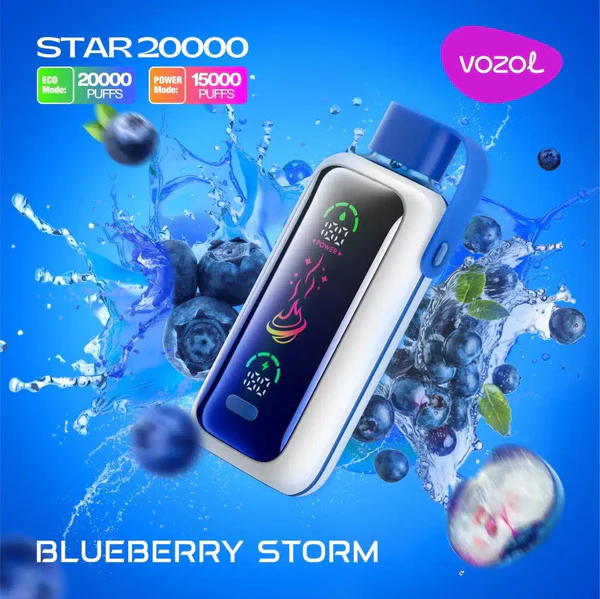[Clearance Sale] Vozol Star 20000 Puffs Dual Power Wiederaufladbarer Einweg Kit - 💥 Nehme 5 Zahle NUR 4! + Ab einem Einkauf von 100€ 2 Mystery Gratis💥