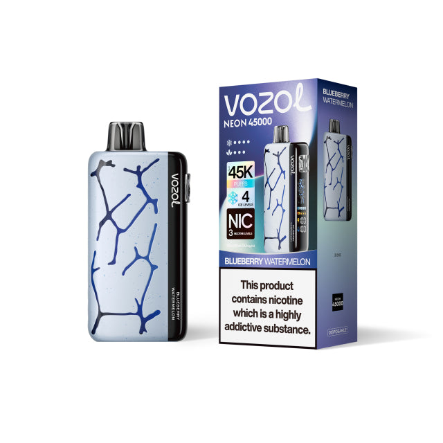 Vozol Neon 45000 Puffs Vorgefülltes Einweg Kit 24ml (45K Puffs) - 💥 Nehme 5 Zahle NUR 4! + Ab einem Einkauf von 100€ 2 Mystery Gratis💥