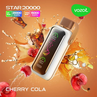 [Clearance Sale] Vozol Star 20000 Puffs Dual Power Wiederaufladbarer Einweg Kit - 💥 Nehme 5 Zahle NUR 4! + Ab einem Einkauf von 100€ 2 Mystery Gratis💥