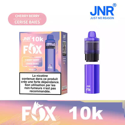 JNR Fox 10000 Puffs Vorgefülltes Einweg Kit- 💥 Nehme 5 Zahle NUR 4! + Ab einem Einkauf von 100€ 2 Mystery Gratis💥
