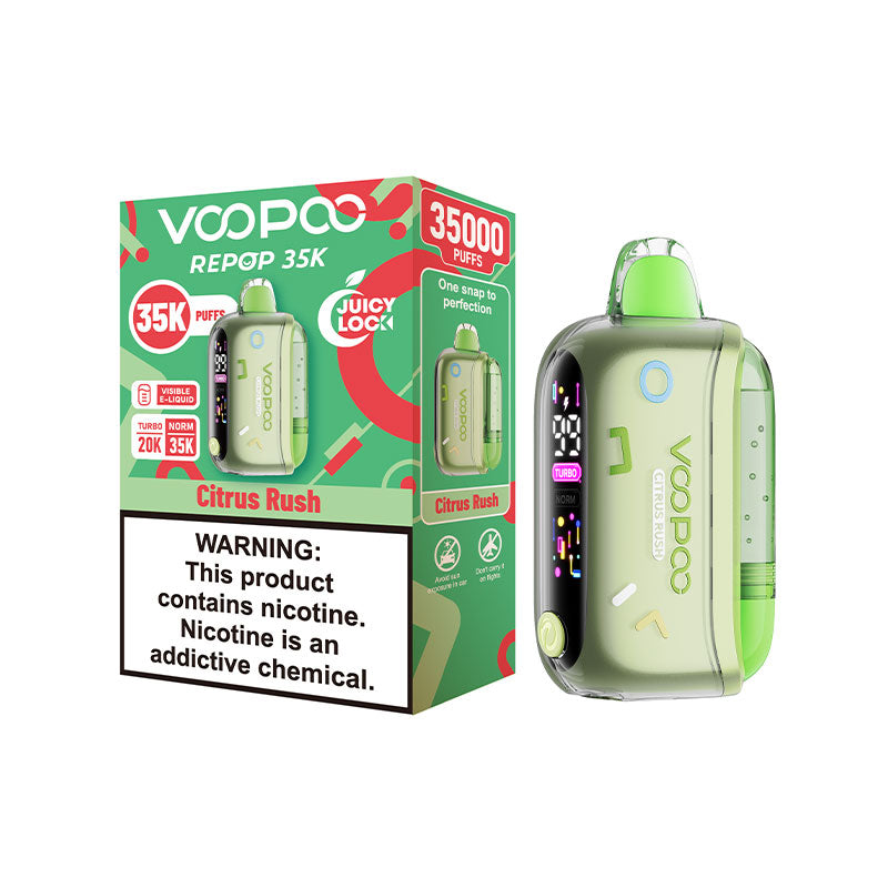 [Clearance Sale] VOOPOO REPOP 35K 35000 Puffs Einweg Kit 16ml