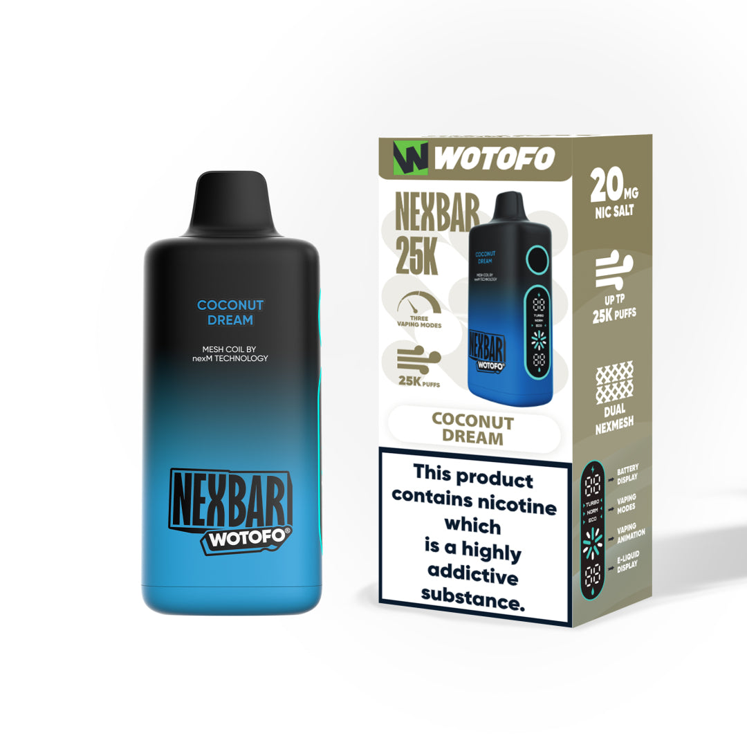 Wotofo Nexbar 25K 25000 Puffs Einweg Kit