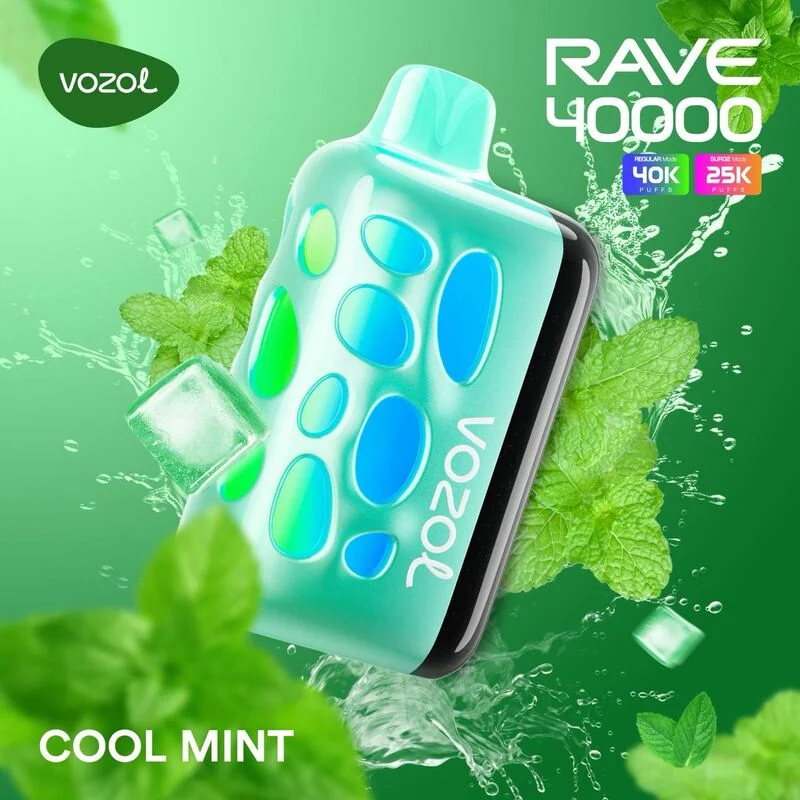 Vozol Rave 40000 40K Puffs Wiederaufladbares Einweg Kit - 💥 Nehme 5 Zahle NUR 4! + Ab einem Einkauf von 100€ 2 Mystery Gratis💥