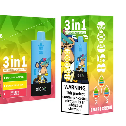 Bang King Triple 85K 3in1 Einweg Kit (85000 Puffs)