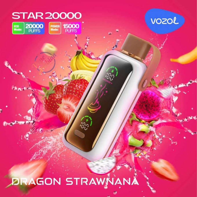 [Clearance Sale] Vozol Star 20000 Puffs Dual Power Wiederaufladbarer Einweg Kit - 💥 Nehme 5 Zahle NUR 4! + Ab einem Einkauf von 100€ 2 Mystery Gratis💥
