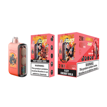 AiRMEZ Xbeats 50000 50K Puffs Einweg Kit mit TWS Earphones