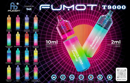 Fumot T9000 Replaceable Vape Set - Nehme 5 Vape Zahle NUR 4 vape + Ab einem Einkauf von 150€ 2 Mystery Vapes Gratis📢