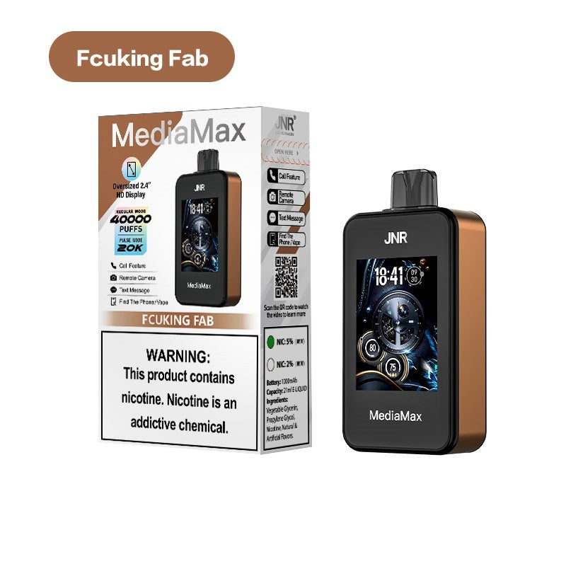 JNR MediaMax 40000 Wiederaufladbares Einweg Kit 21ml - 💥 Nehme 5 Zahle NUR 4! + Ab einem Einkauf von 100€ 2 Mystery Gratis💥