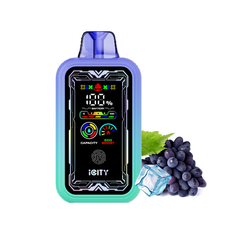 [Clearance Sale] iCity CT 35000 Puffs Einweg Kit 850mAh 25ml (Touch Button)
