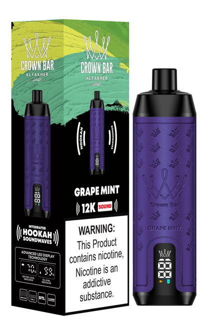 AL Fakher Crown Bar 12000 Puffs Shisha Hookah Einweg Vape - 💥 Ab einem Einkauf von 100€ 2 Mystery Gratis💥