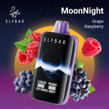 ELF BAR Moon Night 40000 40K Puffs Einweg Kit - 💥 Nehme 5 Zahle NUR 4! + Ab einem Einkauf von 100€ 2 Mystery Gratis💥