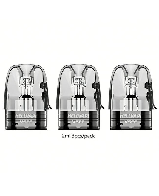 Hellvape Vsee Pod Kartusche 2ml (3 Stück/Packung)