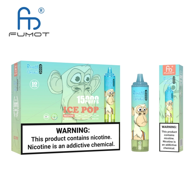 [Clearance Sale] Fumot Randm Tornado 15000 Puffs Wiederaufladbares Einweg Kit - 💥 Nehme 5 Zahle NUR 4! + Ab einem Einkauf von 100€ 2 Mystery Gratis💥
