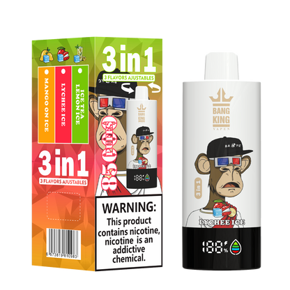 Bang King Triple 85K 3in1 Einweg Kit (85000 Puffs)
