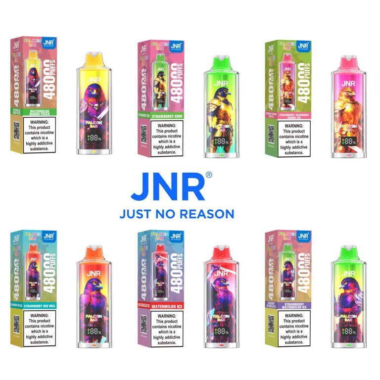 JNR Falcon Bar 40000 Puffs Wiederaufladbares Einweg Kit - 💥 Nehme 4 Zahle NUR 3! + Ab einem Einkauf von 100€ 1 Mystery Gratis💥
