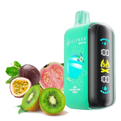 ELF BAR Raya D3 25000 Puffs Einweg Kit - 💥 Nehme 5 Zahle NUR 4! + Ab einem Einkauf von 100€ 2 Mystery Gratis💥
