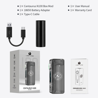 Lost Vape Centaurus N100 Kit mit Centaurus Sub Ohm Verdampfer 5ml
