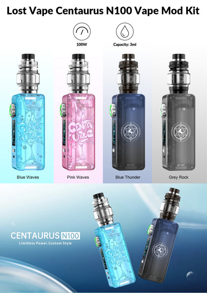 Lost Vape Centaurus N100 Kit mit Centaurus Sub Ohm Verdampfer 5ml