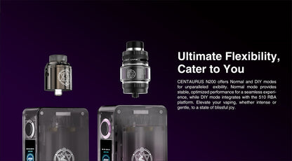 Lost Vape Centaurus N200 Kit mit Centaurus Sub Ohm Tank Verdampfer 5ml