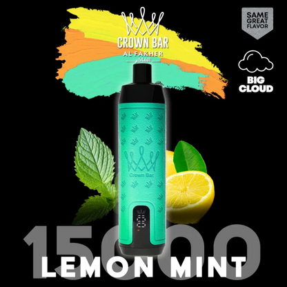 AL Fakher Crown Bar 15000 Pro Einweg Kit