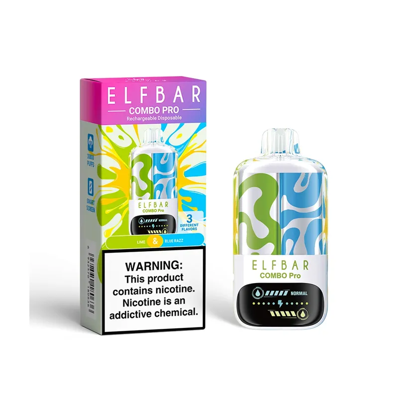 ELF Bar Combo Pro 30000 Einweg Kit- 💥 Nehme 5 Zahle NUR 4! + Ab einem Einkauf von 100€ 2 Mystery Gratis💥