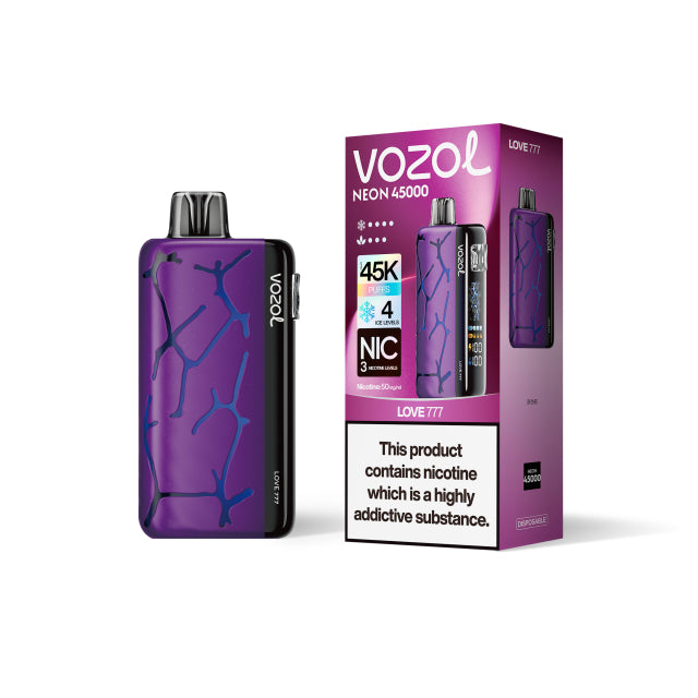 Vozol Neon 45000 Puffs Vorgefülltes Einweg Kit 24ml (45K Puffs) - 💥 Nehme 5 Zahle NUR 4! + Ab einem Einkauf von 100€ 2 Mystery Gratis💥