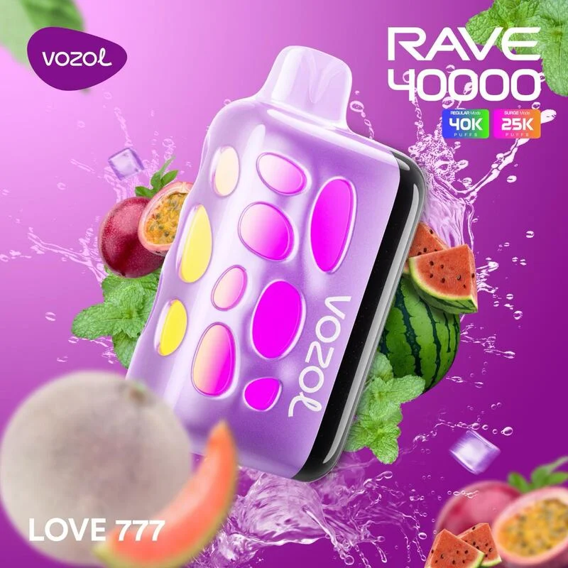 Vozol Rave 40000 40K Puffs Wiederaufladbares Einweg Kit - 💥 Nehme 5 Zahle NUR 4! + Ab einem Einkauf von 100€ 2 Mystery Gratis💥