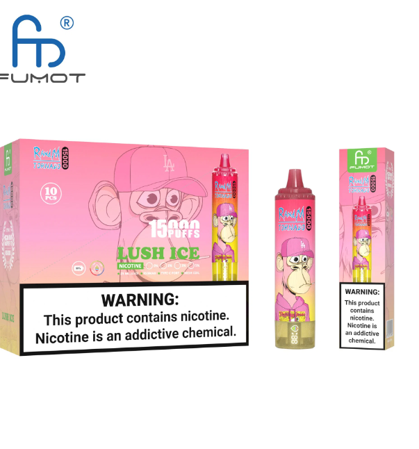 [Clearance Sale] Fumot Randm Tornado 15000 Puffs Wiederaufladbares Einweg Kit - 💥 Nehme 5 Zahle NUR 4! + Ab einem Einkauf von 100€ 2 Mystery Gratis💥