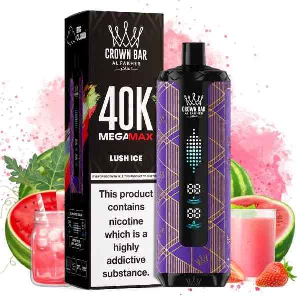 AL Fakher Crown Bar Mega Max 40K 40000 Puffs Einweg Kit - 💥 Nehme 5 Zahle NUR 4! + Ab einem Einkauf von 100€ 2 Mystery Gratis💥