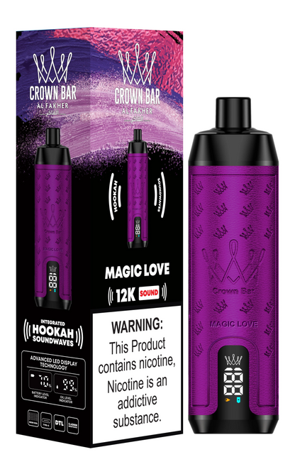 AL Fakher Crown Bar 12000 Puffs Shisha Hookah Einweg Vape - 💥 Ab einem Einkauf von 100€ 2 Mystery Gratis💥