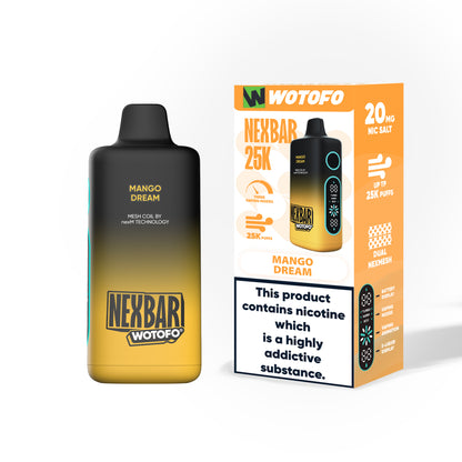 Wotofo Nexbar 25K 25000 Puffs Einweg Kit