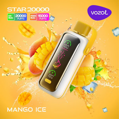 [Clearance Sale] Vozol Star 20000 Puffs Dual Power Wiederaufladbarer Einweg Kit - 💥 Nehme 5 Zahle NUR 4! + Ab einem Einkauf von 100€ 2 Mystery Gratis💥