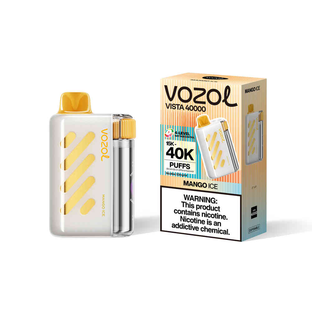 VOZOL Vista 40000 Puffs Wiederaufladbarer Einweg Kit 20ml (40K Puffs) - 💥 Nehme 5 Zahle NUR 4! + Ab einem Einkauf von 100€ 2 Mystery Gratis💥