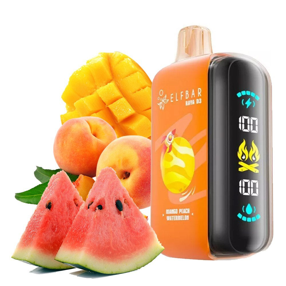 ELF BAR Raya D3 25000 Puffs Einweg Kit - 💥 Nehme 5 Zahle NUR 4! + Ab einem Einkauf von 100€ 2 Mystery Gratis💥