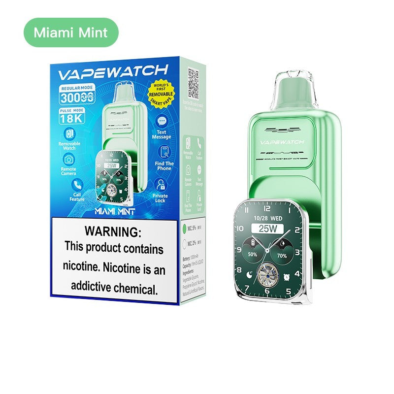 JNR VapeWatch Removable Screen 30K Einweg Kit (30000 Puffs) - 💥 BLACK Friday WEEK - Nehme 4 Zahle NUR 3! + Ab einem Einkauf von 100€ 1 Mystery Vapes Gratis + Ab einem Einkauf von 150€ 2 Mystery Vapes Gratis 💥