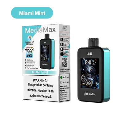 JNR MediaMax 40000 Wiederaufladbares Einweg Kit 21ml - 💥 Nehme 5 Zahle NUR 4! + Ab einem Einkauf von 100€ 2 Mystery Gratis💥