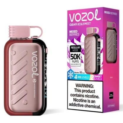 VOZOL Gear Ice & Sweet 50K Puffs Einweg Kit (50000 Puffs) - 💥 Nehme 5 Zahle NUR 4! + Ab einem Einkauf von 100€ 2 Mystery Gratis💥