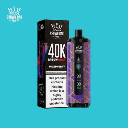 AL Fakher Crown Bar Mega Max 40K 40000 Puffs Einweg Kit - 💥 Nehme 5 Zahle NUR 4! + Ab einem Einkauf von 100€ 2 Mystery Gratis💥