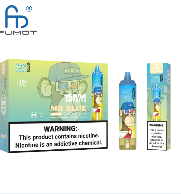 [Clearance Sale] Fumot Randm Tornado 15000 Puffs Wiederaufladbares Einweg Kit - 💥 Nehme 5 Zahle NUR 4! + Ab einem Einkauf von 100€ 2 Mystery Gratis💥